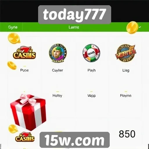 Tipos de jogos disponíveis na plataforma today777